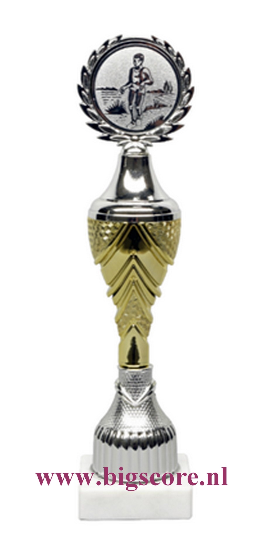 Z 627 Kunststof beker Goud-Zilver 7 Delig